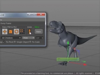 C4D关键帧动画烘焙插件教程