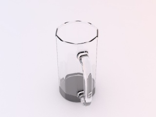 玻璃杯C4D模型