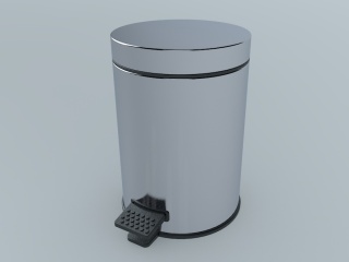 垃圾桶C4D模型