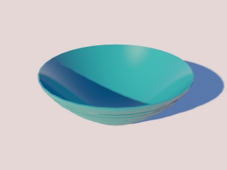 餐具瓷碗C4D模型