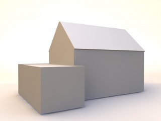 房子建筑37C4D模型