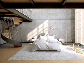loft公寓2C4D模型