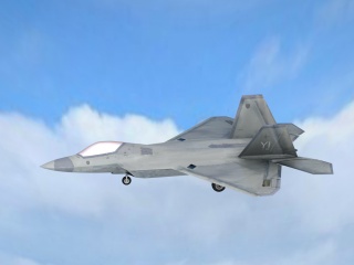 军事飞机 战斗机C4D模型