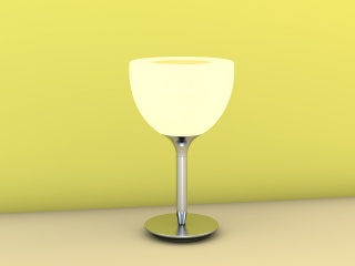 酒杯灯具C4D模型