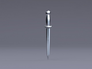 古代宝剑C4D模型