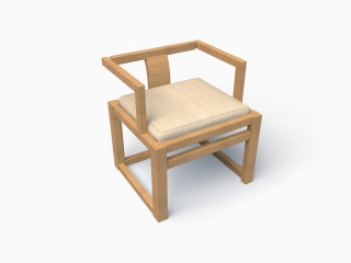 椅子C4D模型