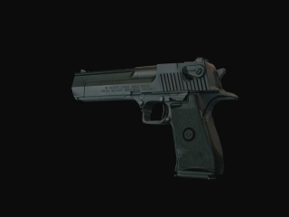 五四手枪C4D模型