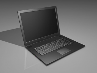 笔记本电脑C4D模型