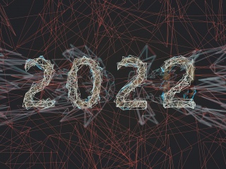 2022字体C4D模型