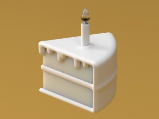 蛋糕C4D模型