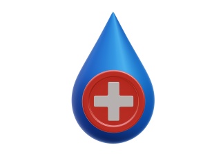 卡通医疗图标红十字C4D模型
