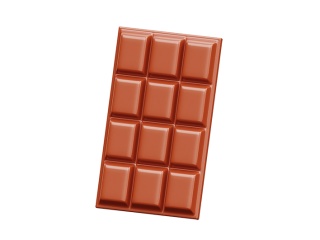 情人节插图插画巧克力C4D模型