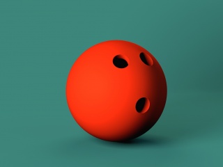 运动器材球C4D模型