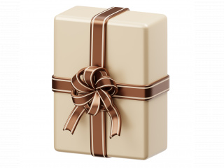 精致礼物盒礼品盒正方形白色礼盒C4D模型