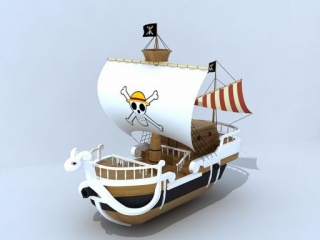 海贼王之梅利号C4D模型