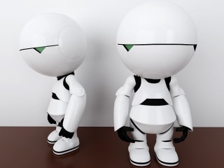 机器人玩具C4D模型