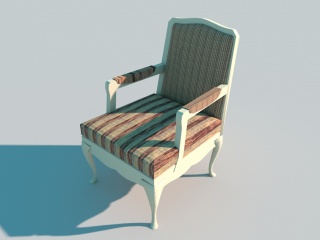 客厅椅子C4D模型