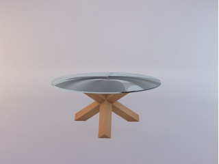 圆桌C4D模型