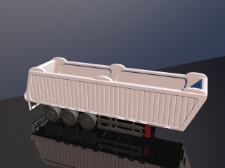 车箱C4D模型