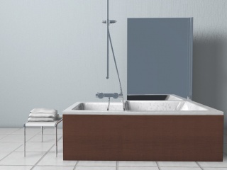 智能浴缸C4D模型