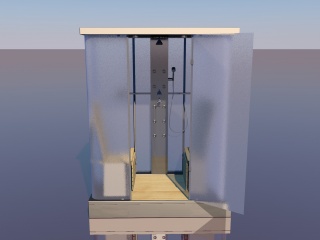 蒸汽房C4D模型