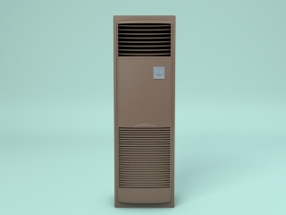 立柜式空调C4D模型