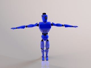机器人C4D模型