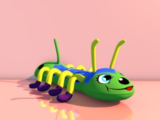 蚂蚁玩具C4D模型