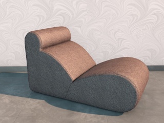 沙发躺椅C4D模型