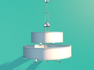 客厅吊灯C4D模型