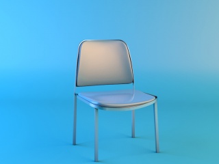 休息椅C4D模型