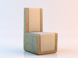 高档商务椅C4D模型