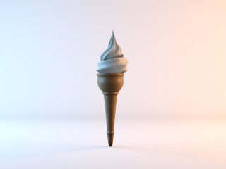 冰淇淋C4D模型