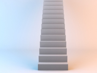 楼梯C4D模型