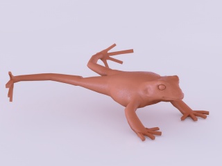 青蛙C4D模型