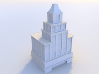 建筑36C4D模型