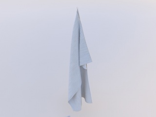 毛巾5C4D模型