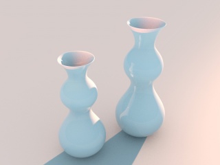 葫芦花瓶C4D模型