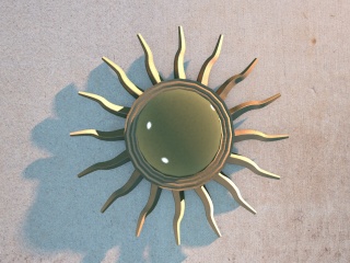 太阳装饰品C4D模型