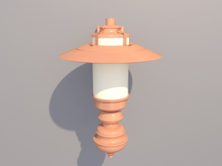 铁艺壁灯C4D模型