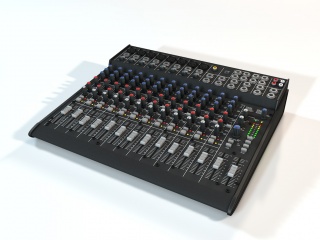 Audio-Mixer混音器C4D模型