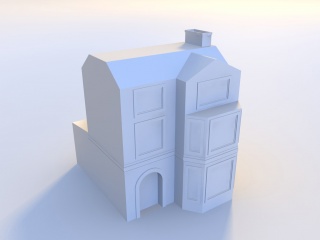 房子C4D模型
