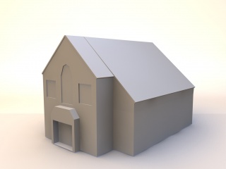 房子建筑14C4D模型