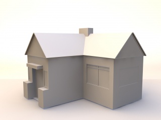 房子建筑17C4D模型