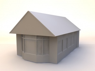 房子建筑18C4D模型