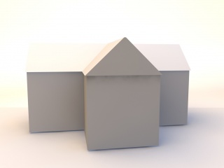 房子建筑22C4D模型