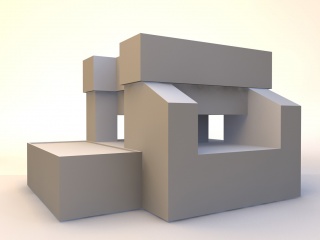房子建筑35C4D模型