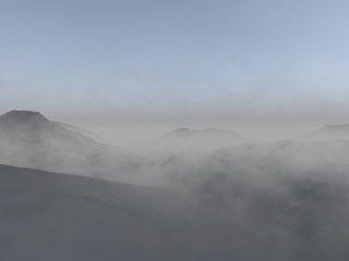 薄雾C4D模型