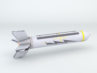 火箭C4D模型