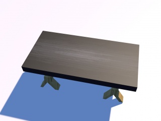 桌子C4D模型